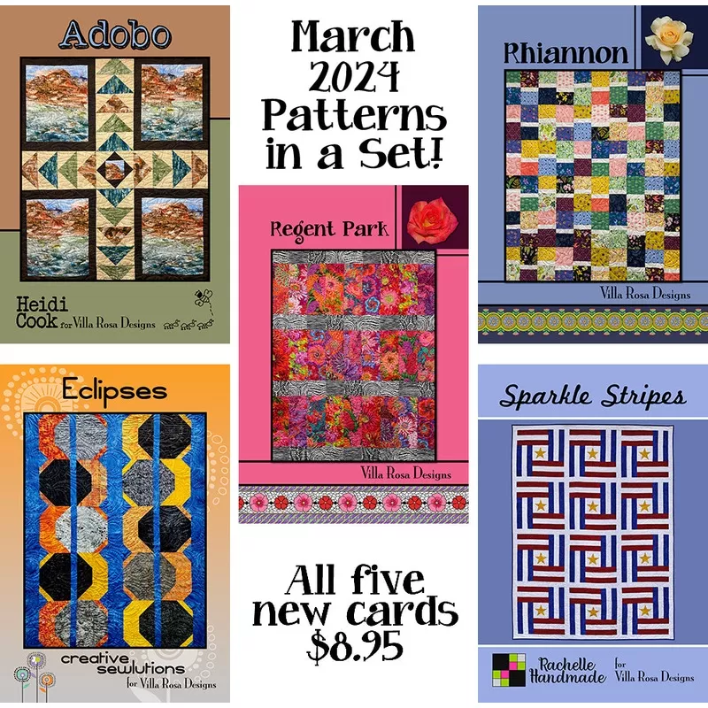 Mar 2024 SET of 5 CARDS