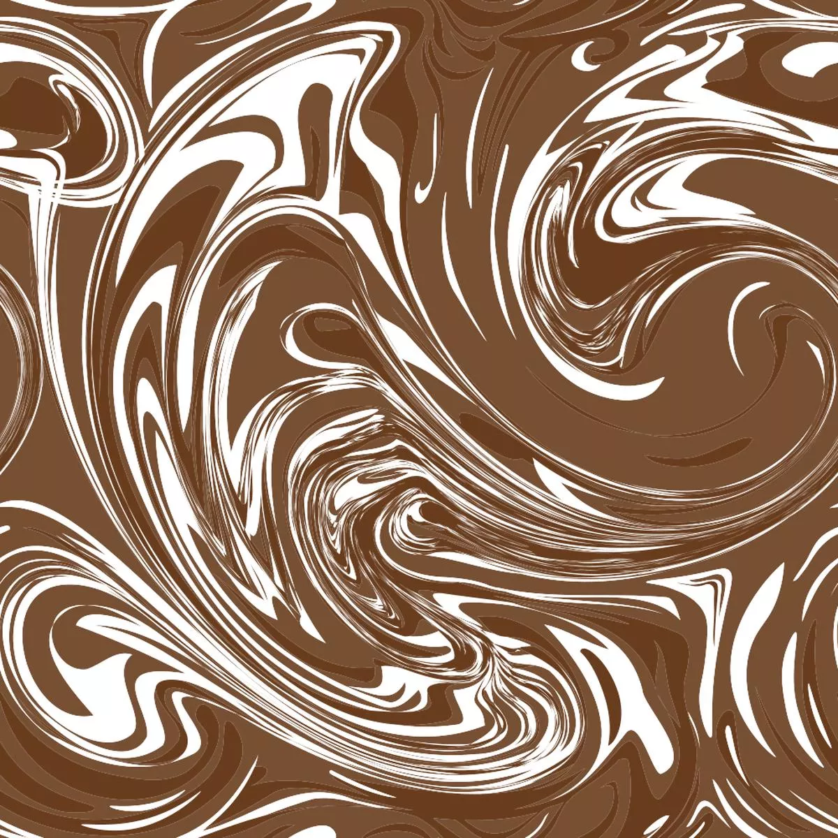Marble Swirl Fabric – Chocolate