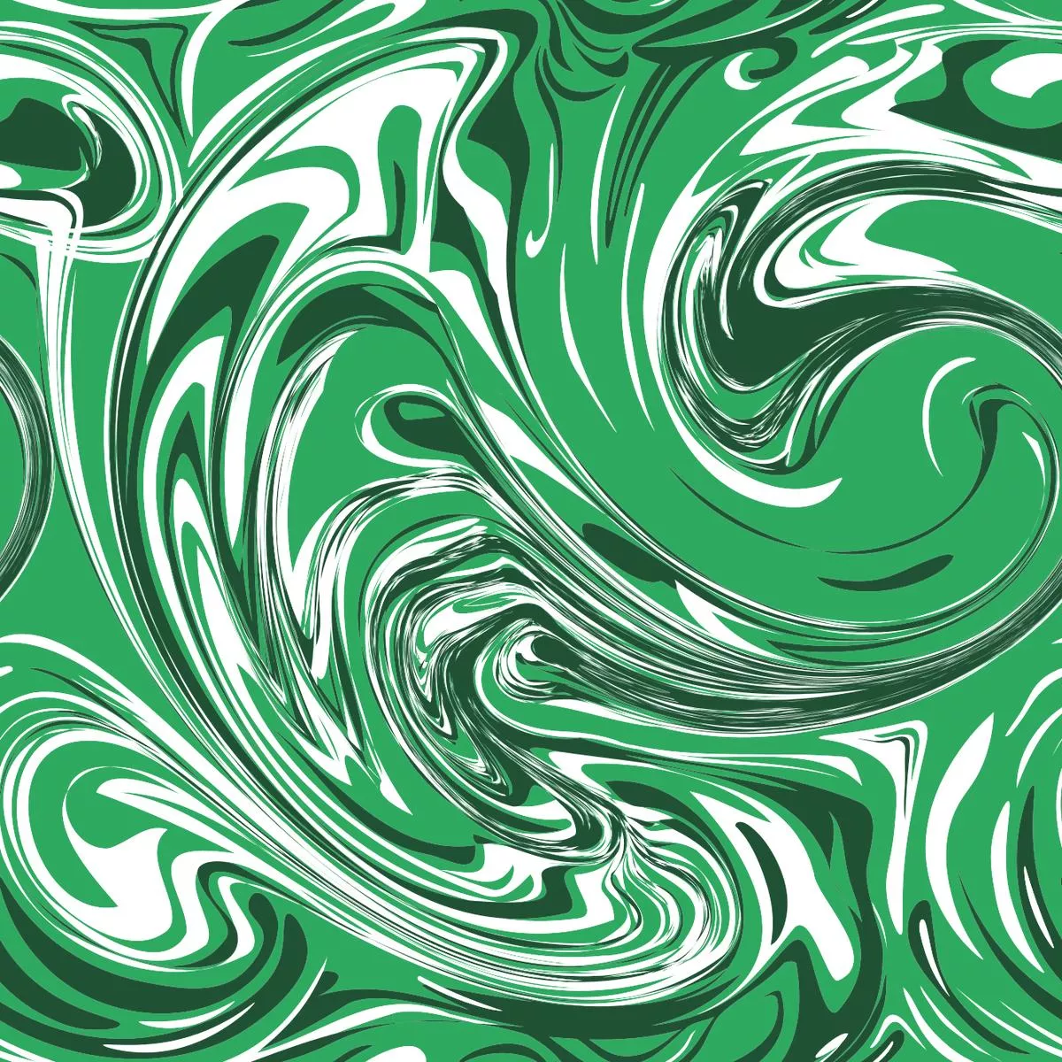 Marble Swirl Fabric – Green