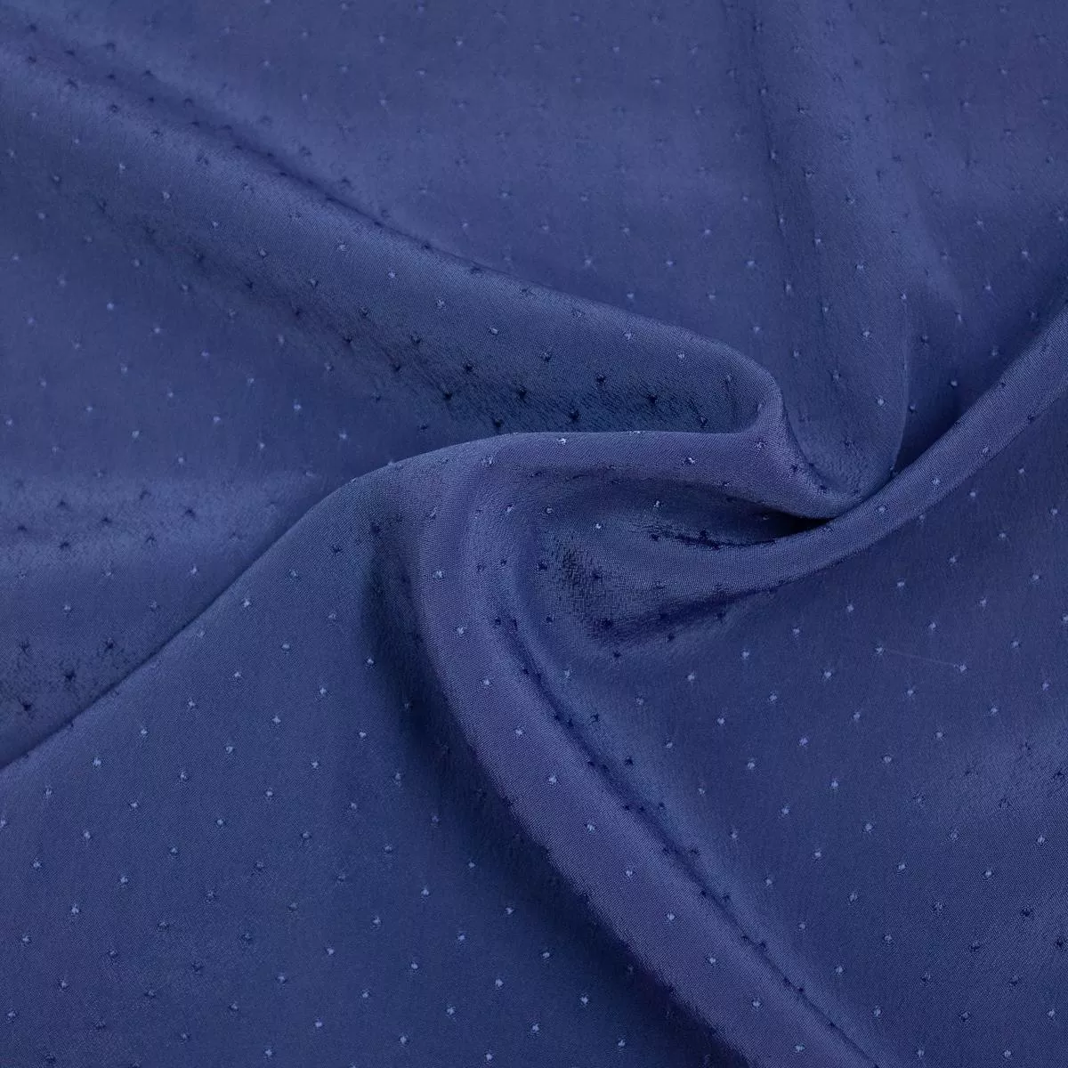 mart-blue-dot-silk-crepe-de-chine-fabric Mart Blue Dot Silk Crepe de Chine Fabric