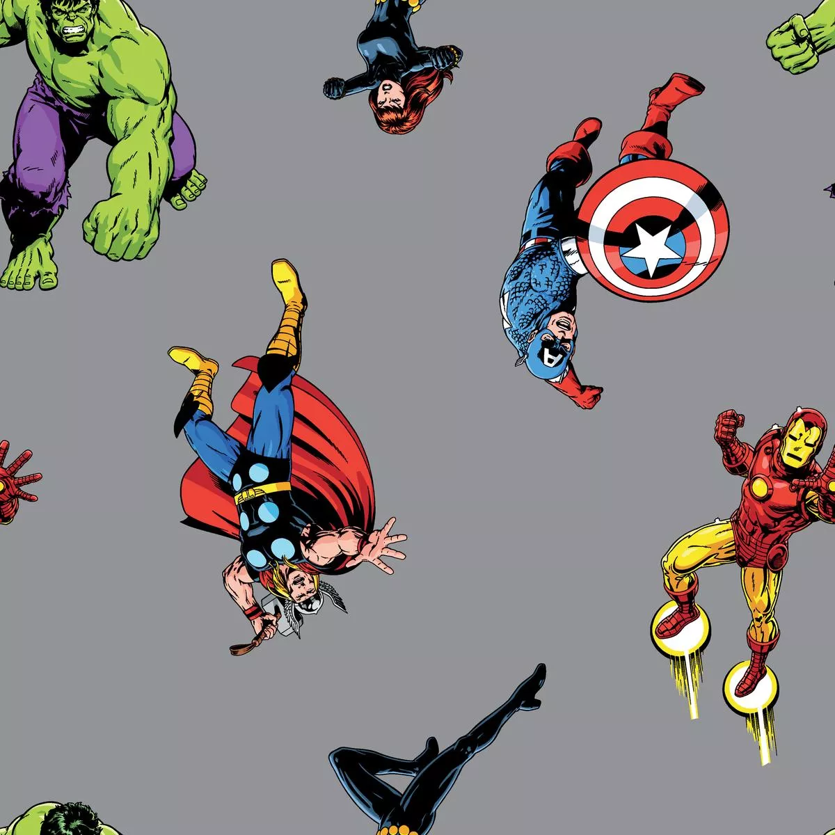 Marvel Avengers Classic Action Fabric