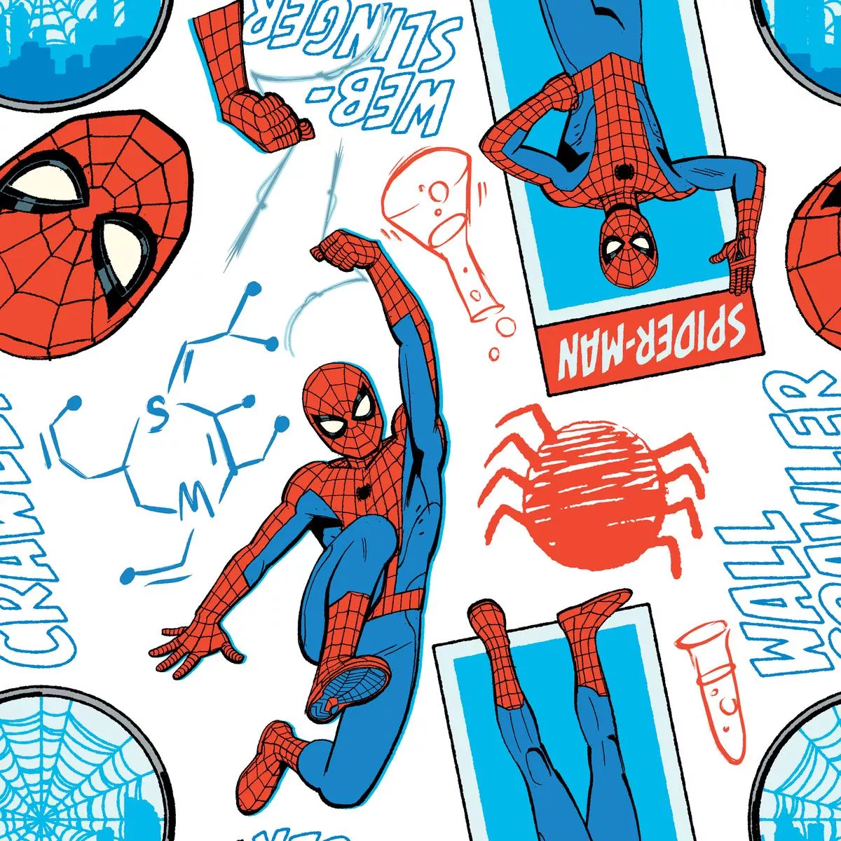 marvel-spider-man-chemistry-fabric Marvel Spider-Man Chemistry Fabric
