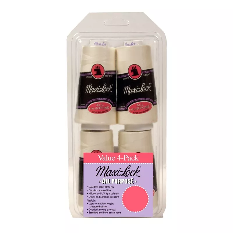 maxi-lock-all-purpose-thread-set-4pk-eggshell Maxi-Lock All Purpose Thread Set 4pk Eggshell