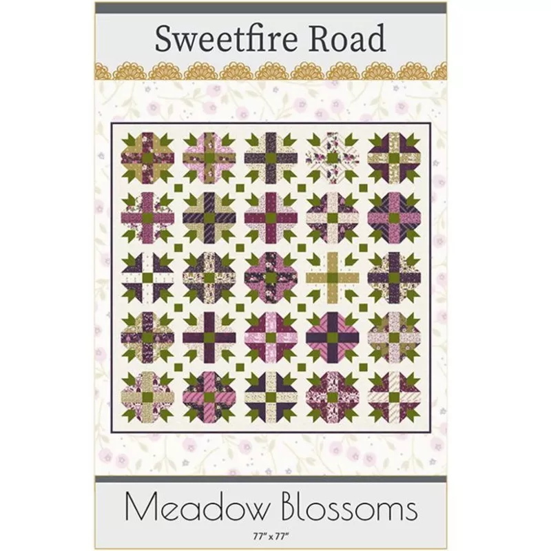 Meadow Blossoms Quilt Pattern by Sweetfire Road