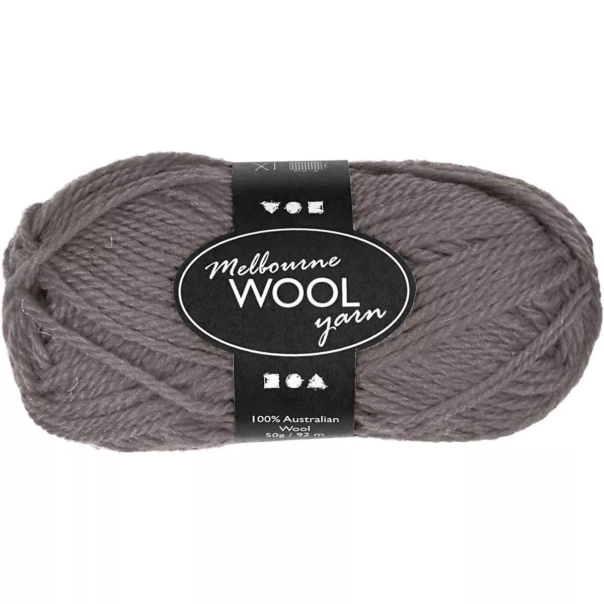 Melbourne Wool Yarn, L: 92 M, 50g Balls