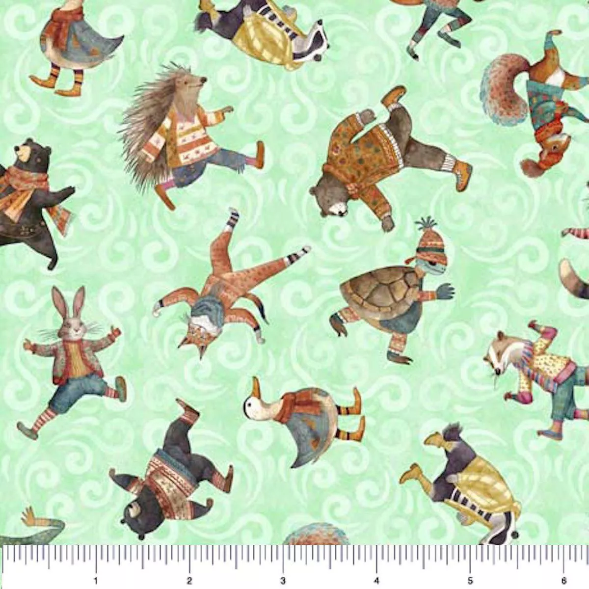 Mini Animal Toss Mint for Morris & Co
