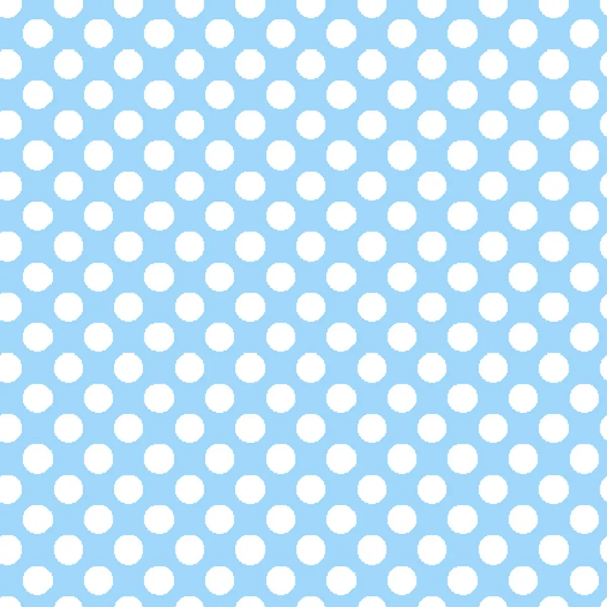Mini Dots on Sky Blue Fabric