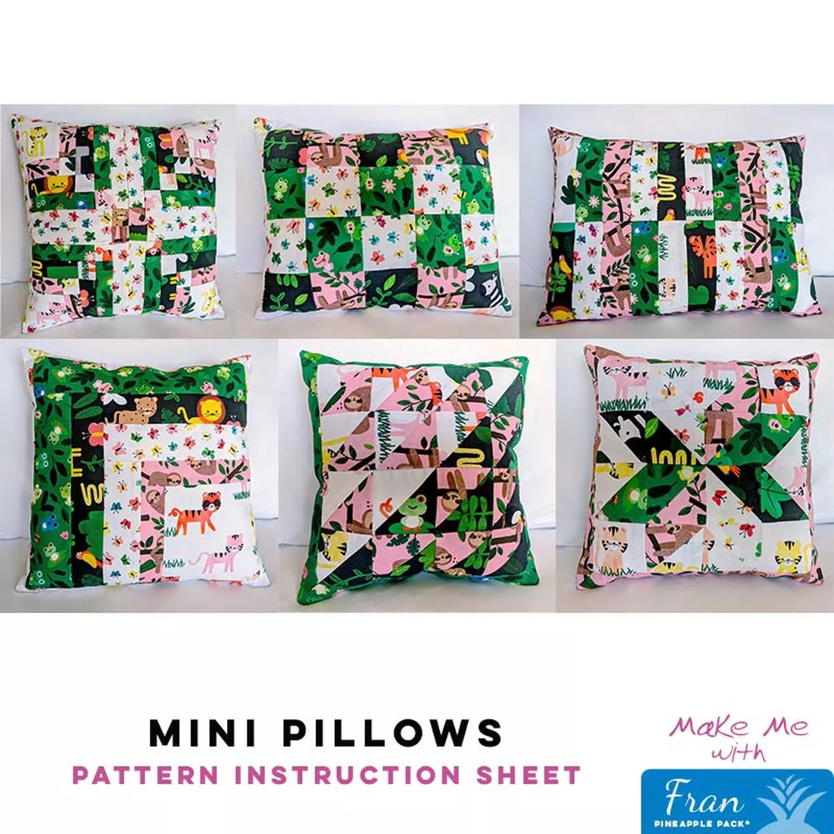 mini-pillows-fran-pineapple-pack-pattern Mini Pillows – Fran Pineapple Pack Pattern