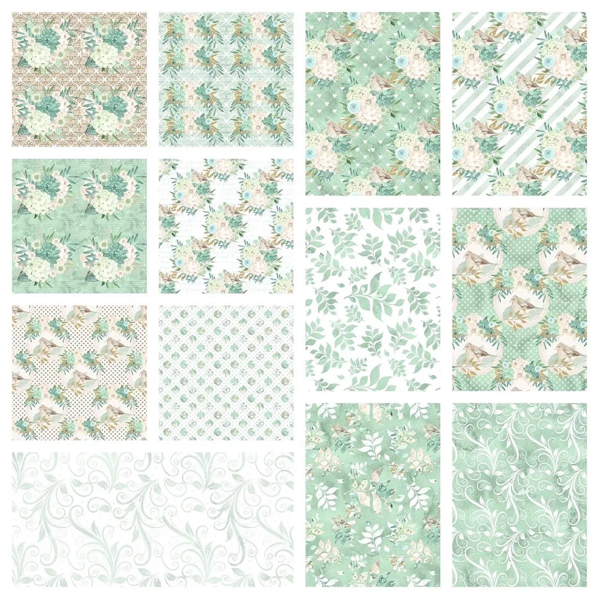 mint-dreams-layer-cake-13-pieces Mint Dreams Layer Cake – 13 Pieces