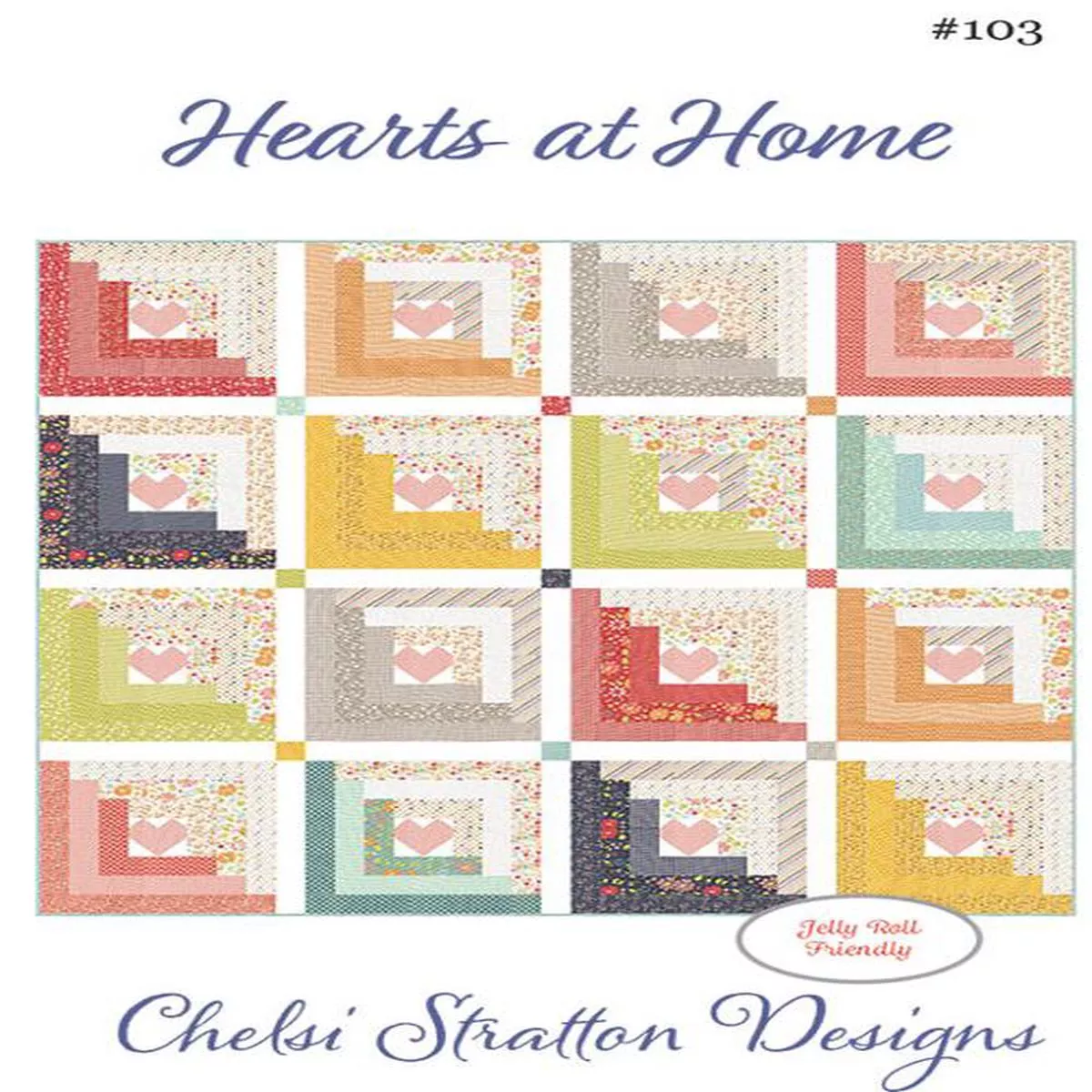 Moda Fabrics Hearts at Home Delightfully Yours Quilting Pattern CSD-103
