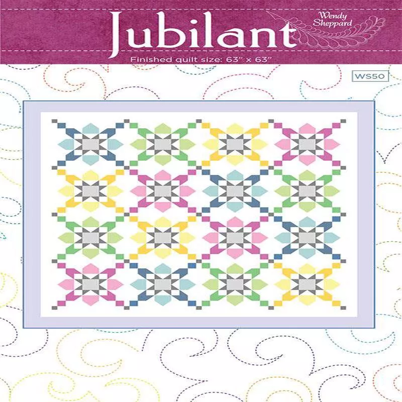 Moda Fabrics Jubilant Quilting Pattern WS-50
