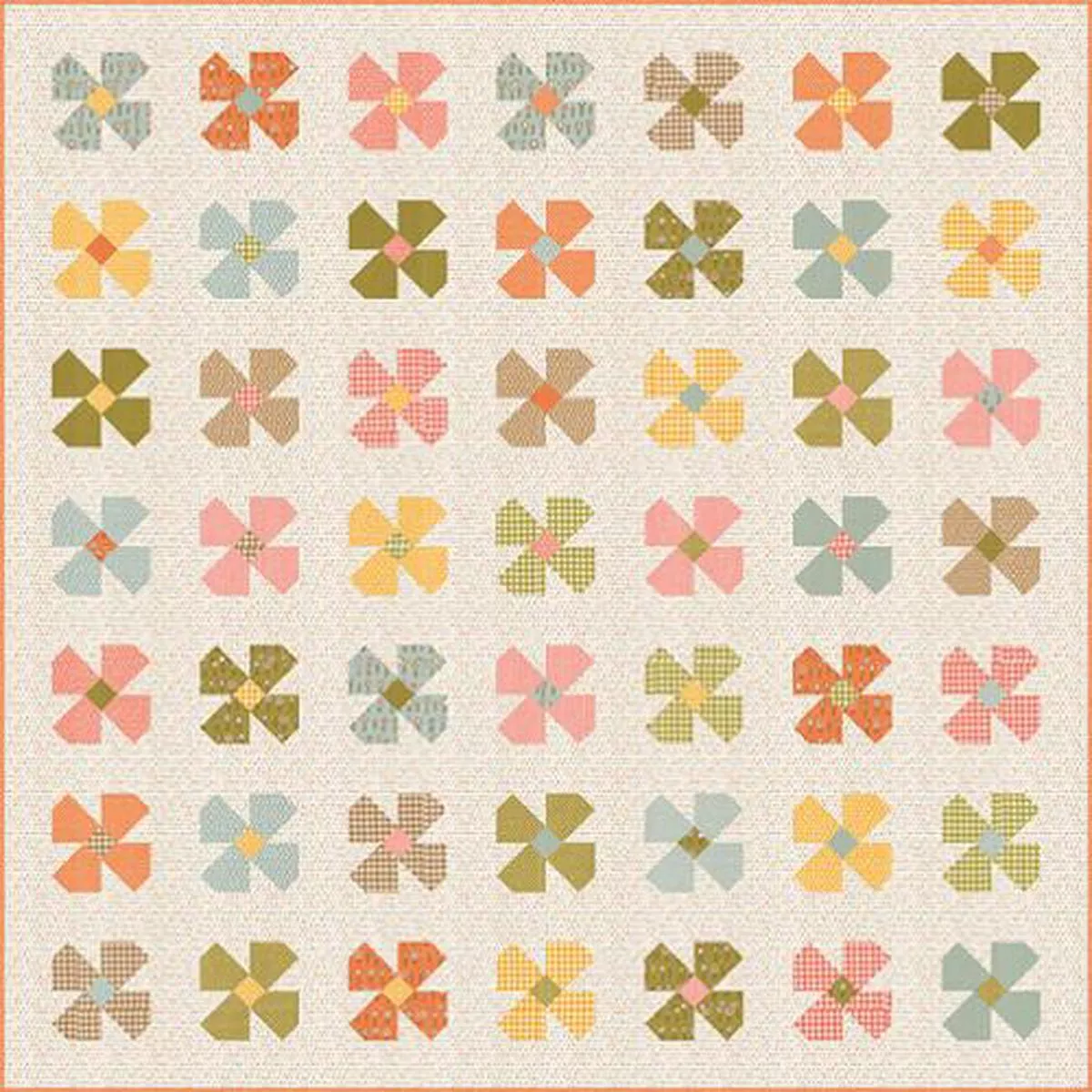 Moda Fabrics Picking Daisies Lucky Quilting Pattern SW-P322