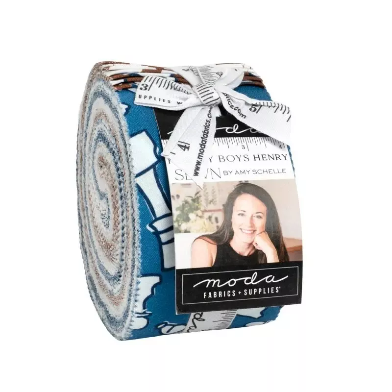 moda-my-boys-henry-jelly-roll-40pc Moda, For My Boys Henry Jelly Roll – 40pc