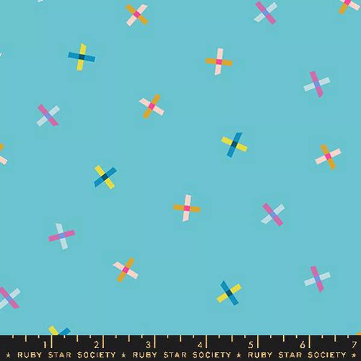 moda-washi-plus-turquoise-rs1103-15-ruby-star Moda – Washi Plus Turquoise RS1103 15 Ruby Star