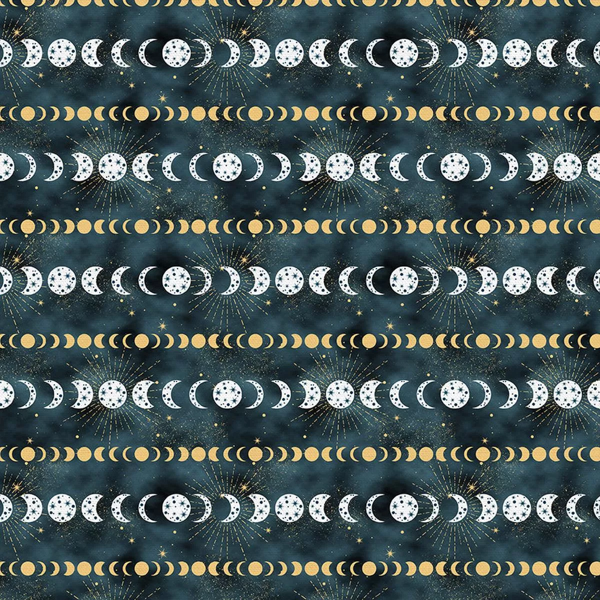Moon Phases – Quilting Cotton