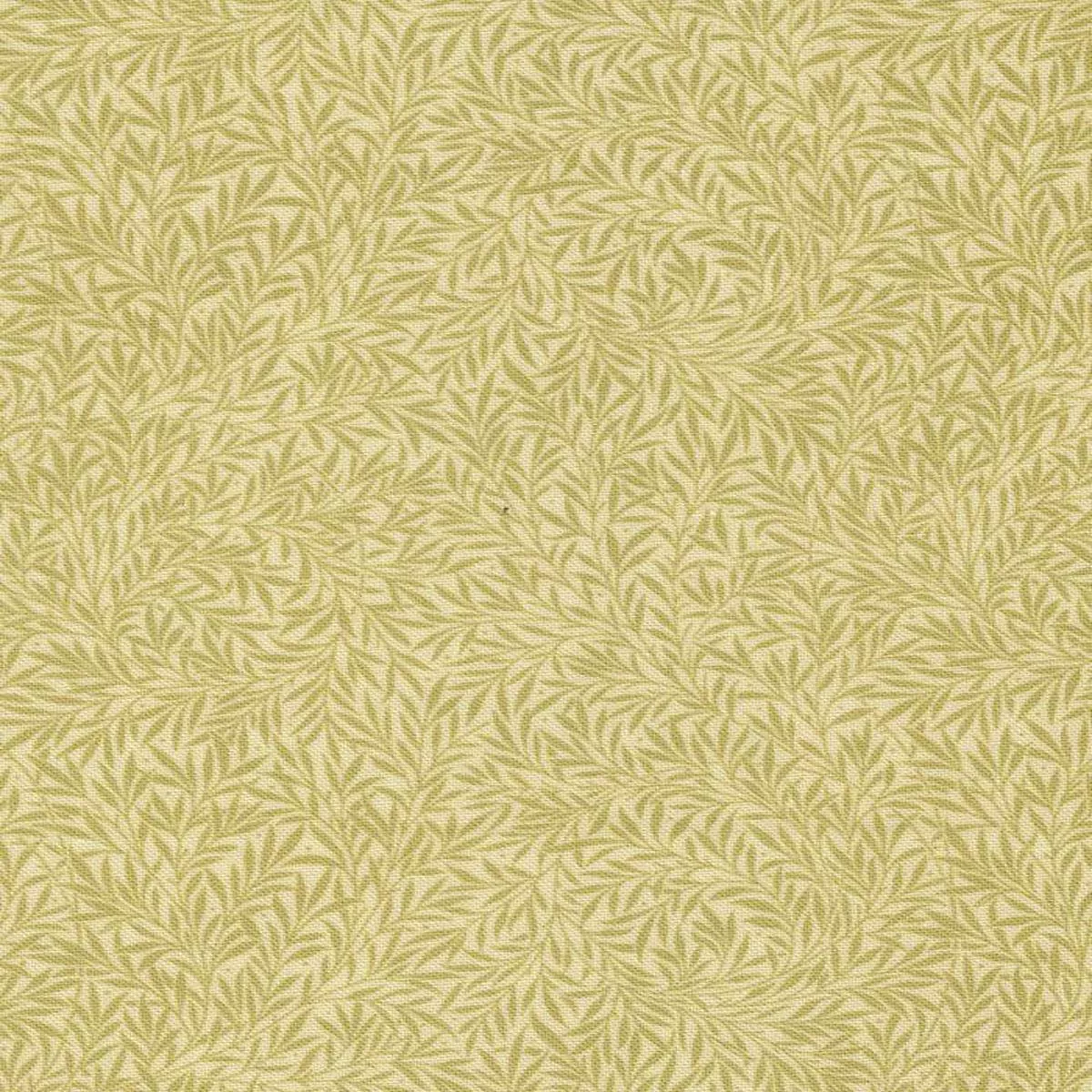 Morris Muse Willow Leaves By Barbara Brackman For Moda Parchment