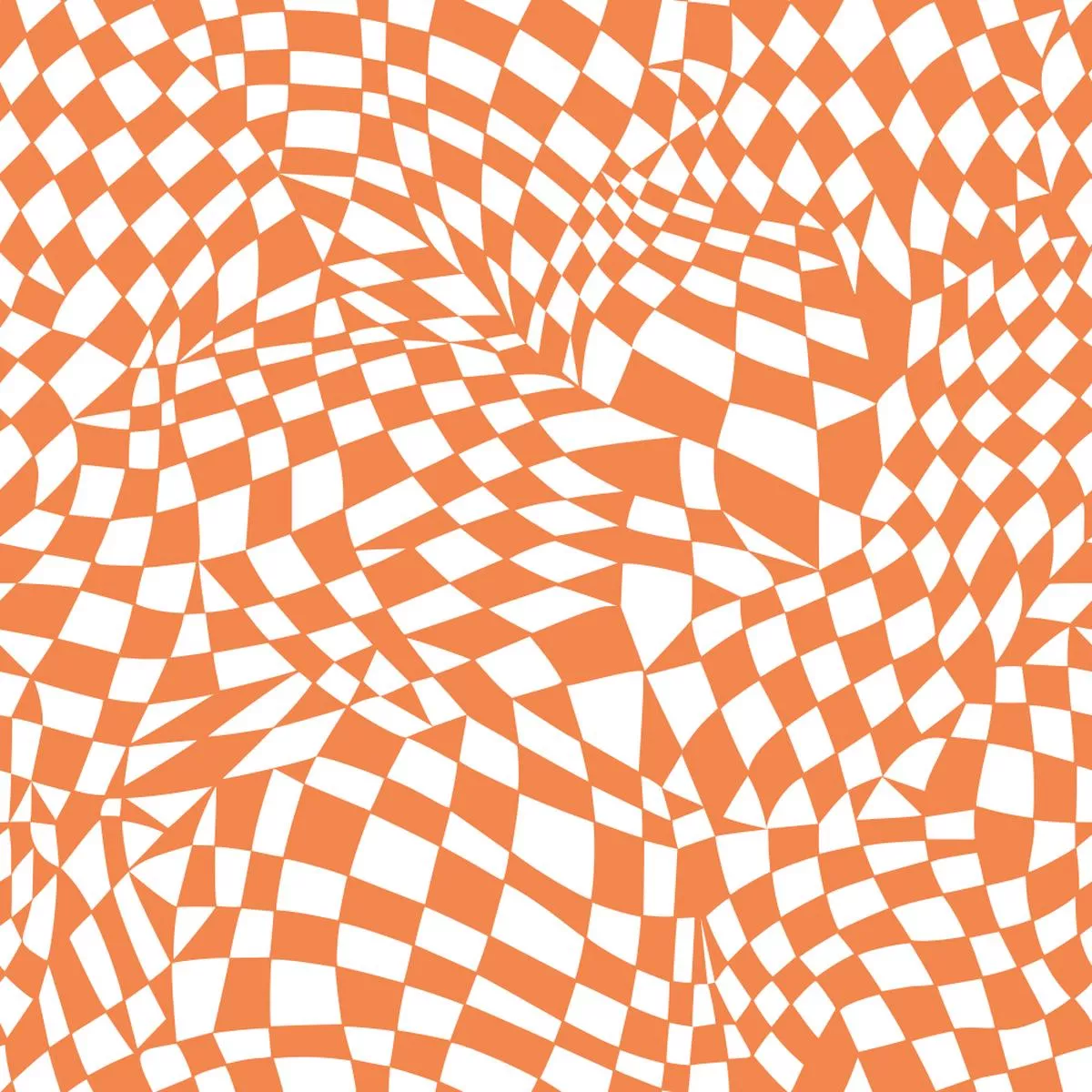 mosaic-checkered-basics-fabric-soft-orange Mosaic Checkered Basics Fabric – Soft Orange