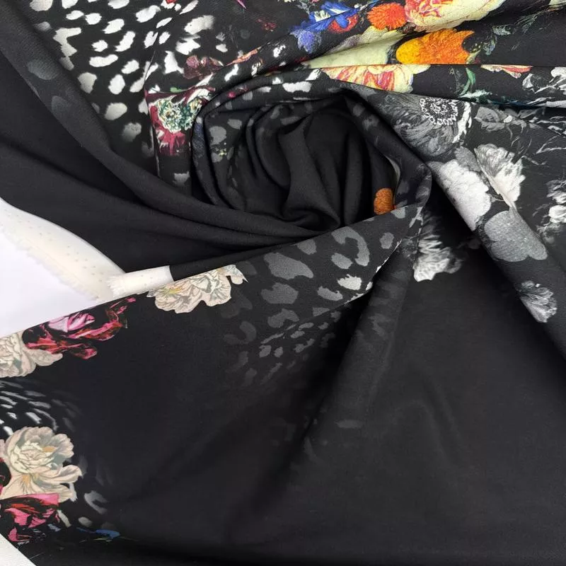 multicolour-printed-polyester-fabric Multicolour Printed Polyester Fabric