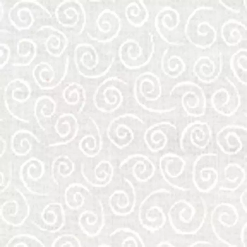 Muslin Mates – Swirls – White