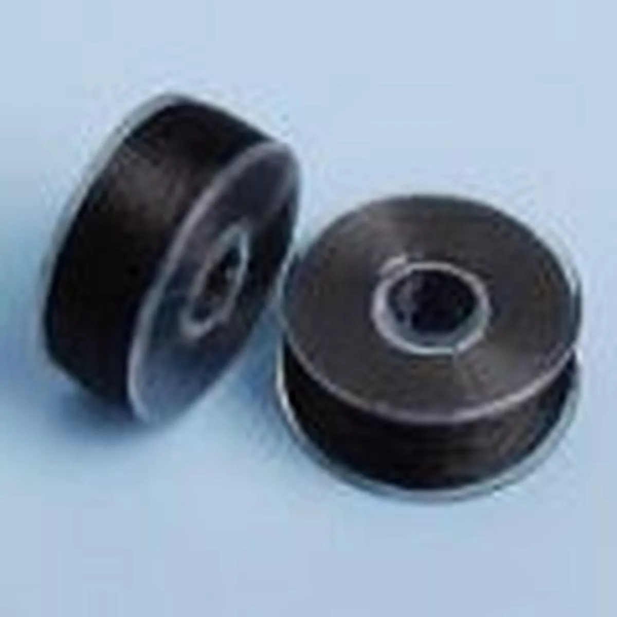 NEB 24ct Prewound Plastic Bobbins Black