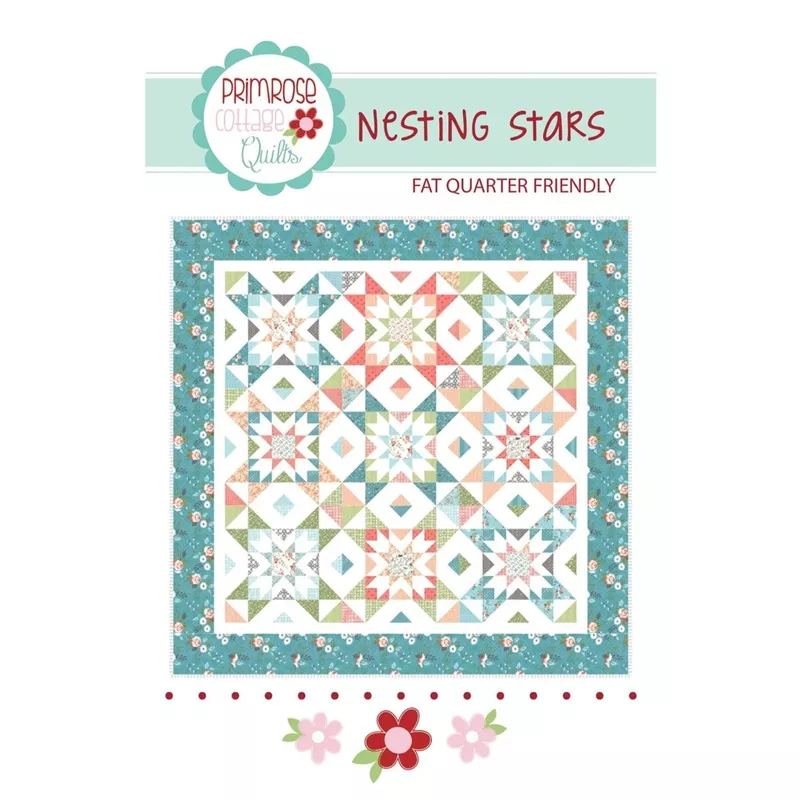 nesting-stars-quilt-pattern-by-primrose-cottage-quilts-p144-nesting Nesting Stars Quilt Pattern by Primrose Cottage Quilts | P144-NESTING