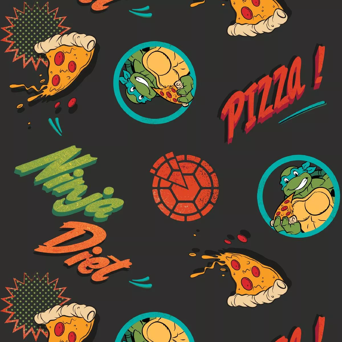 nickelodeon-tmnt-ninja-diet-fabric Nickelodeon TMNT Ninja Diet Fabric