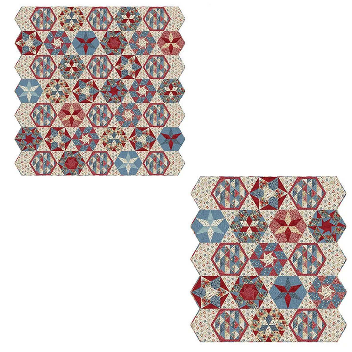 Northcott Fabrics Farmhouse Sampler Quilt Pattern PTN3553