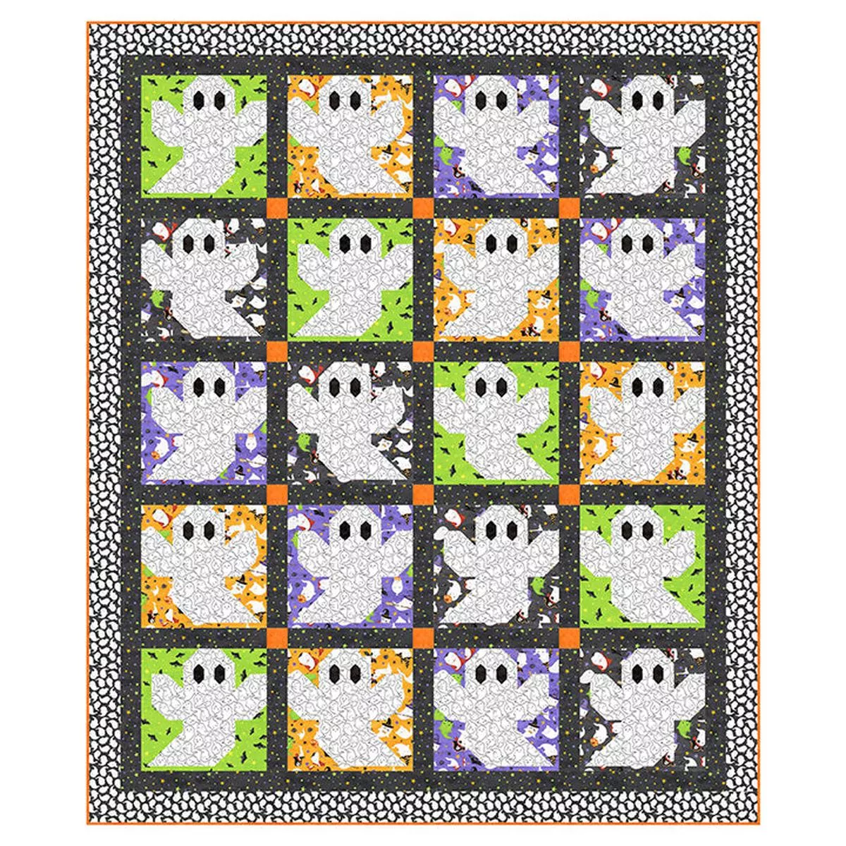 Northcott Ghost Party Quilt Pattern PTN3624