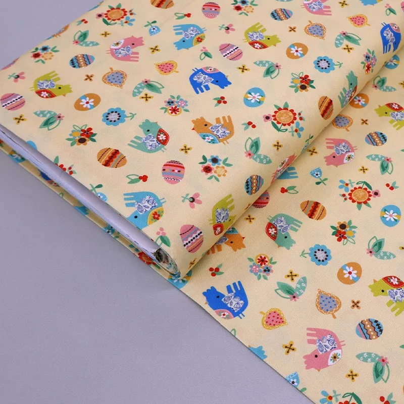 novelty-printed-cotton-yellow-easter-chick Novelty Printed Cotton – Yellow – Easter Chick
