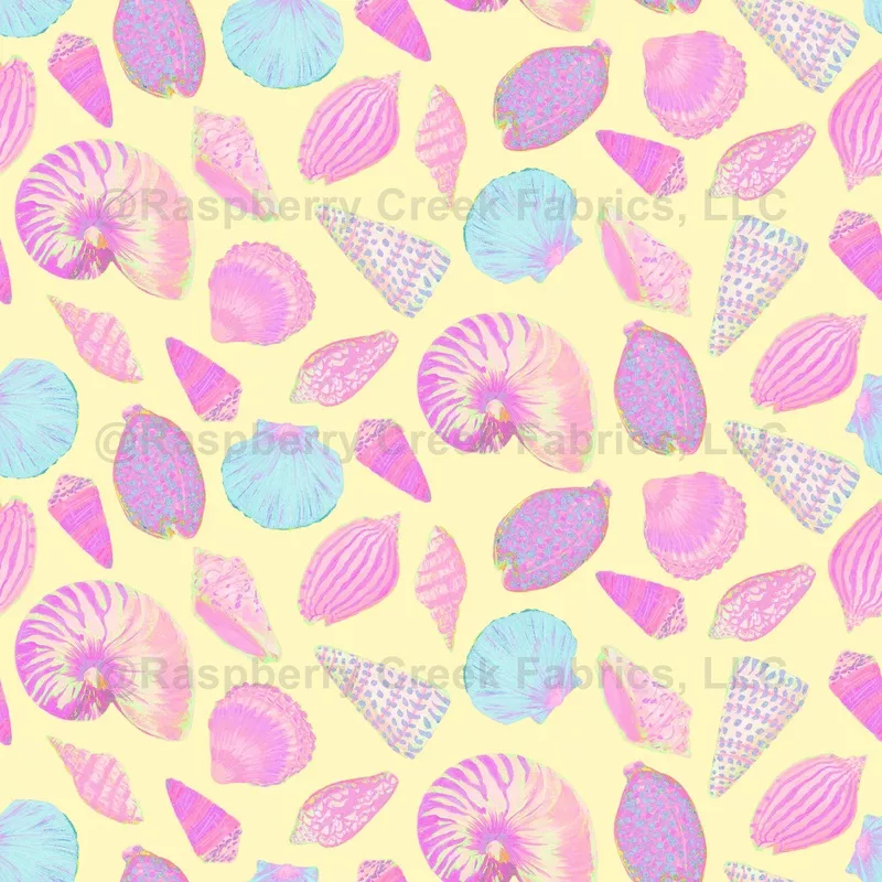 Oceana – hand-painted sea shells pastel