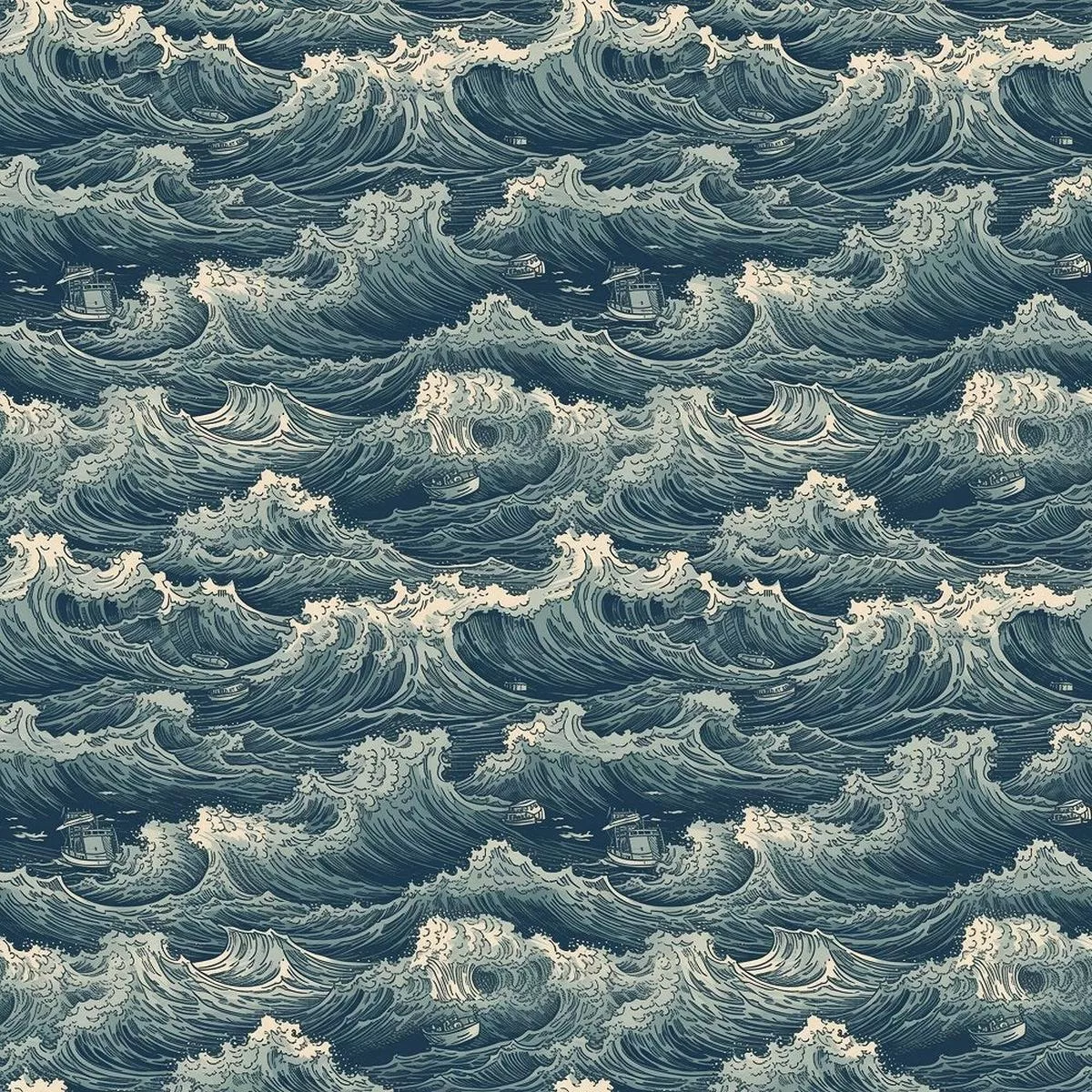 oceanic-pattern-5-fabric Oceanic Pattern #5 Fabric