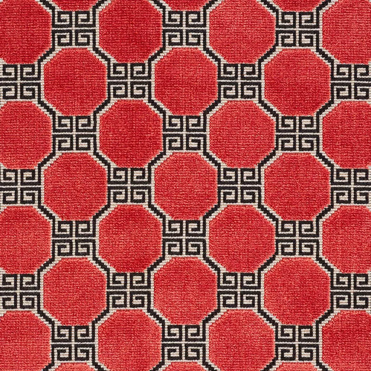 Octavia Velvet Ruby Fabric