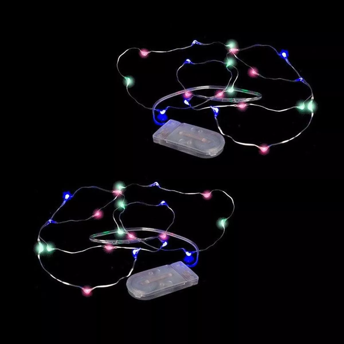OESD 2pk Pixie Lights Multicolor LED Wire Light Set PIXIEMC2PK