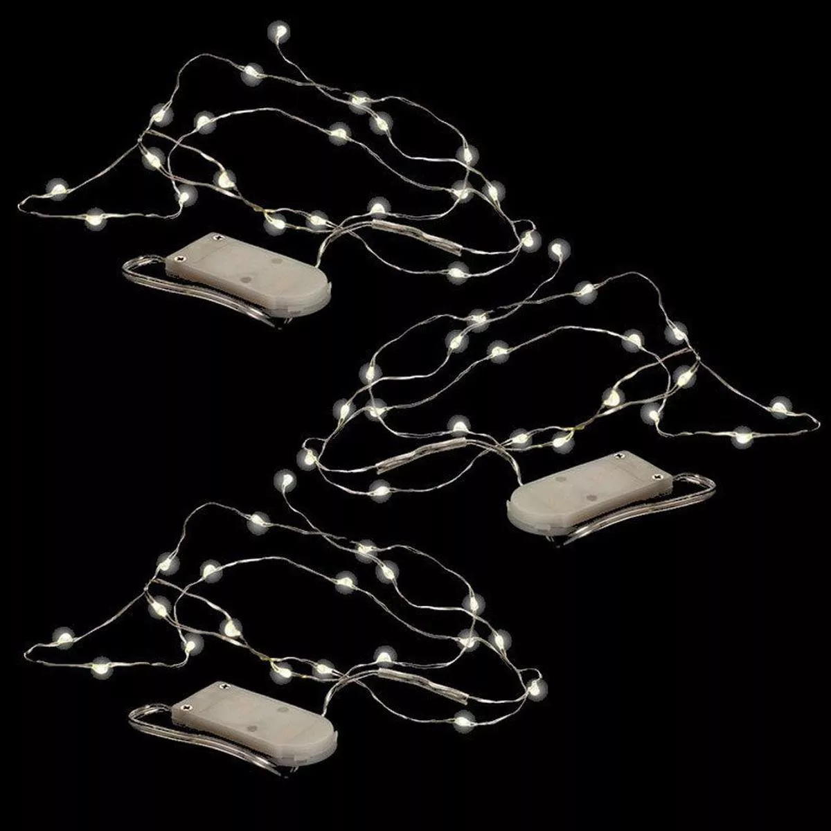 OESD 3pk Pixie Lights White LED Wire Light Set PIXIELIGHT3PK