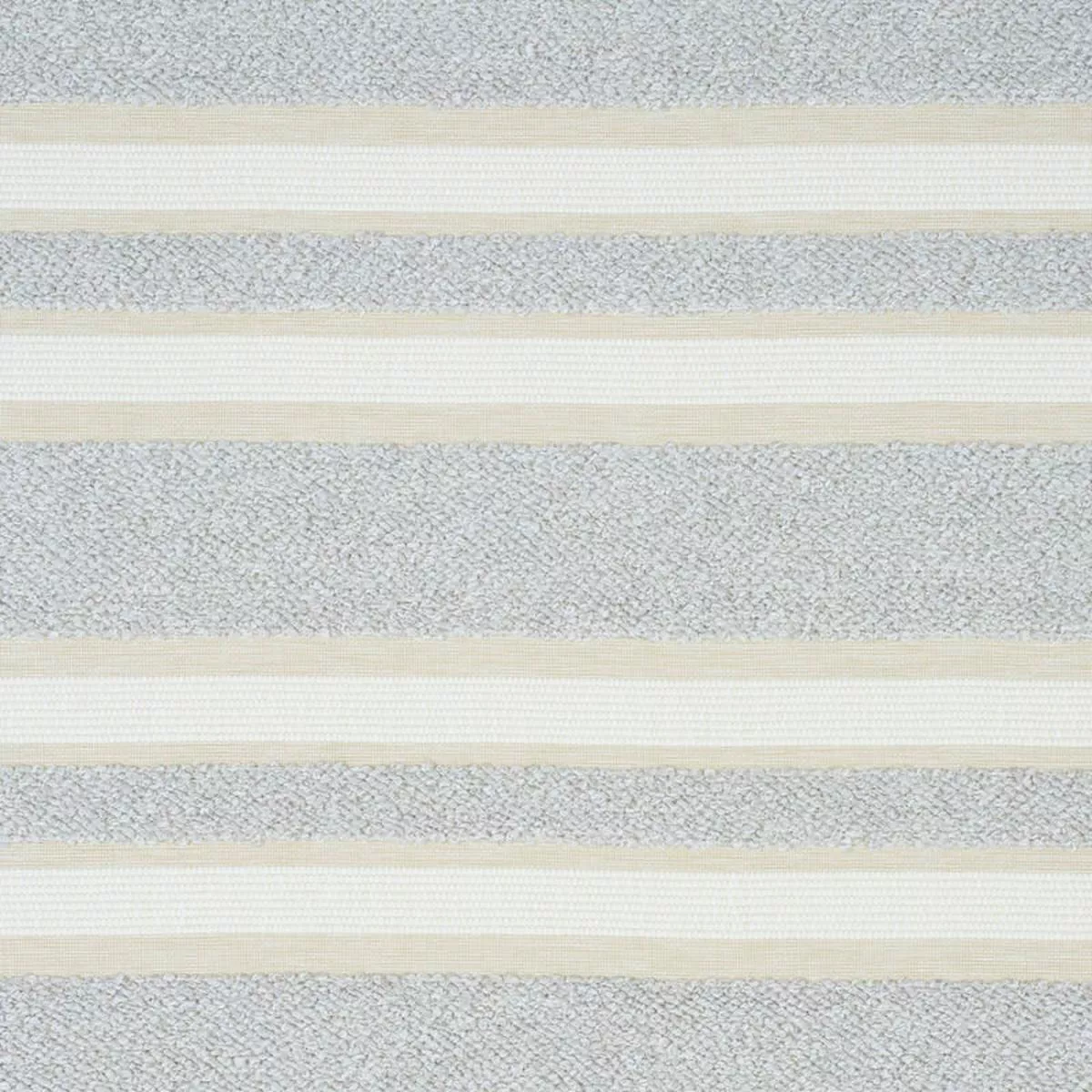 Ohara Stripe Indoor Outdoor Grey Fabric
