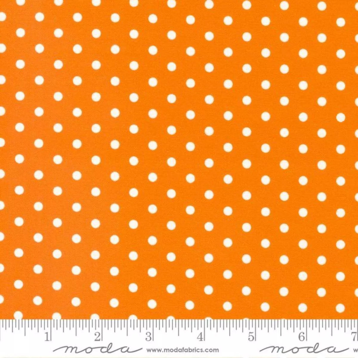 Orange Polka Dot by American Jane for Moda
