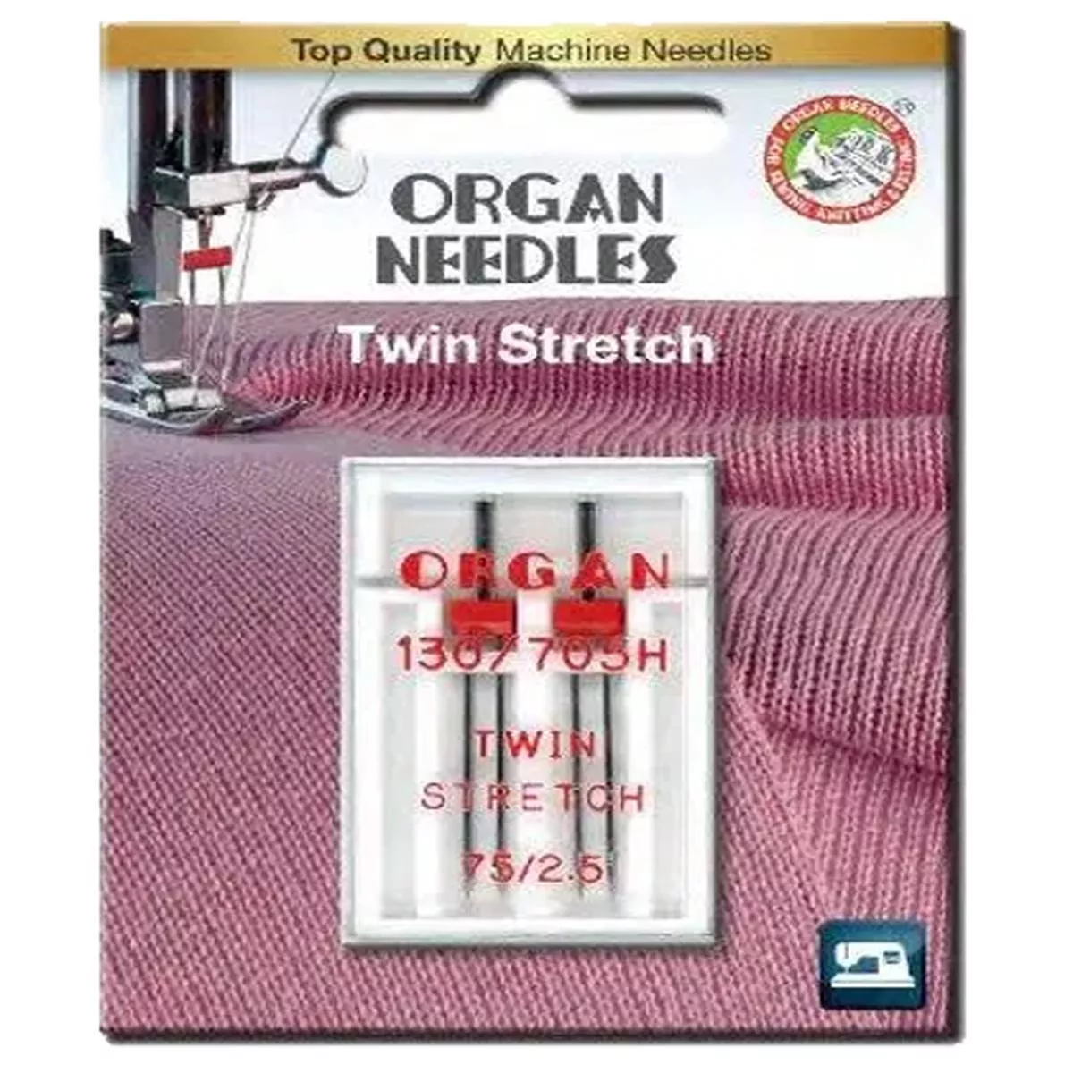 Organ Twin Stretch Machine Needles