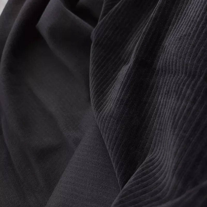 organic-knit-corduroy-black Organic Knit Corduroy / Black