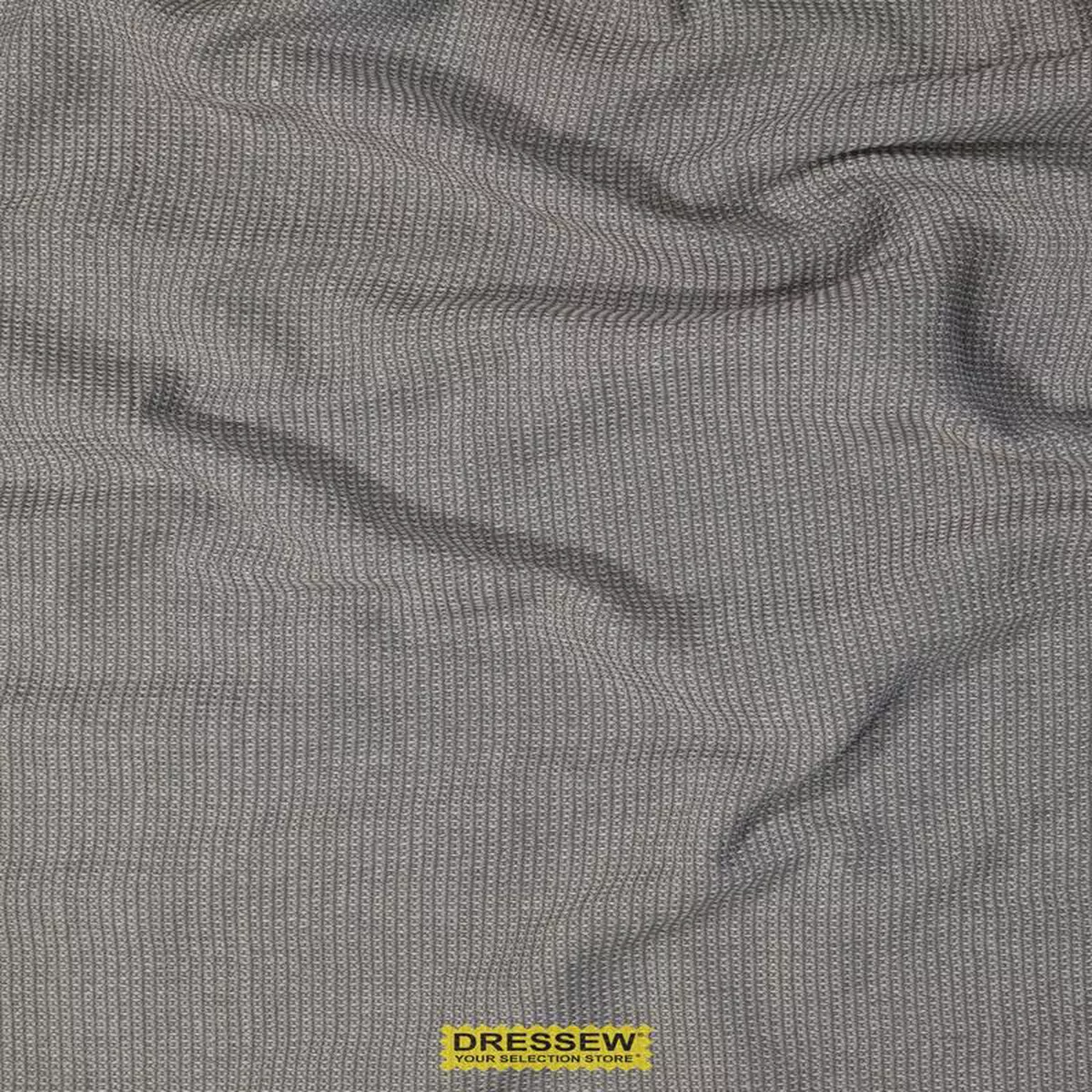 Organic Waffle Grey Ecru