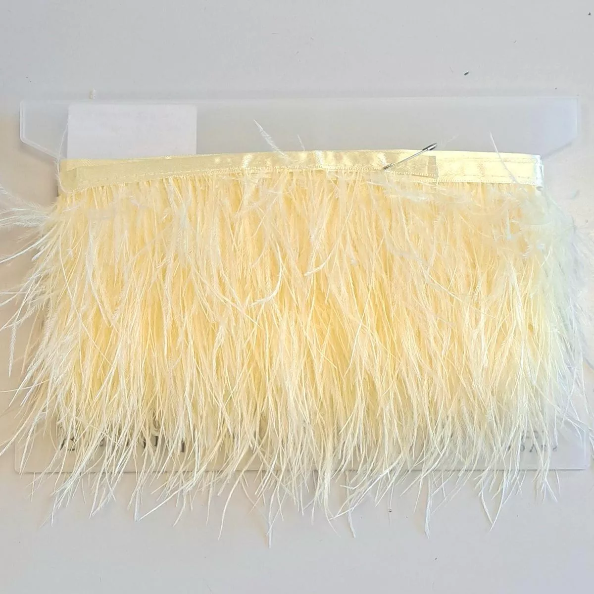 Ostrich Feather Trim – Cream