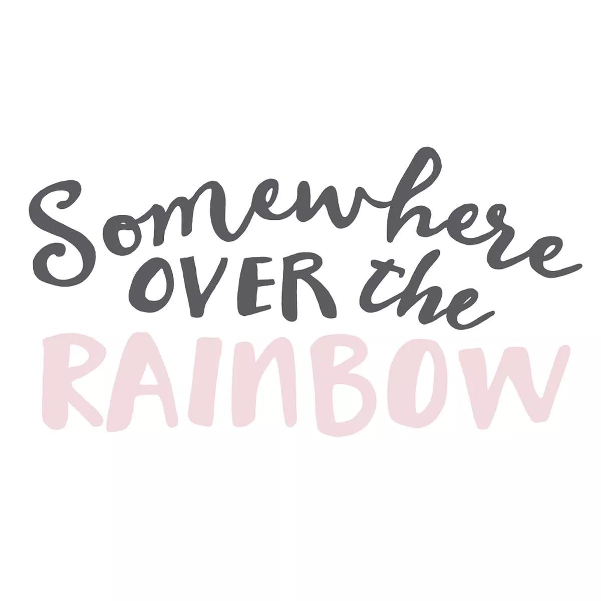 Over the Rainbow Fabric Panel