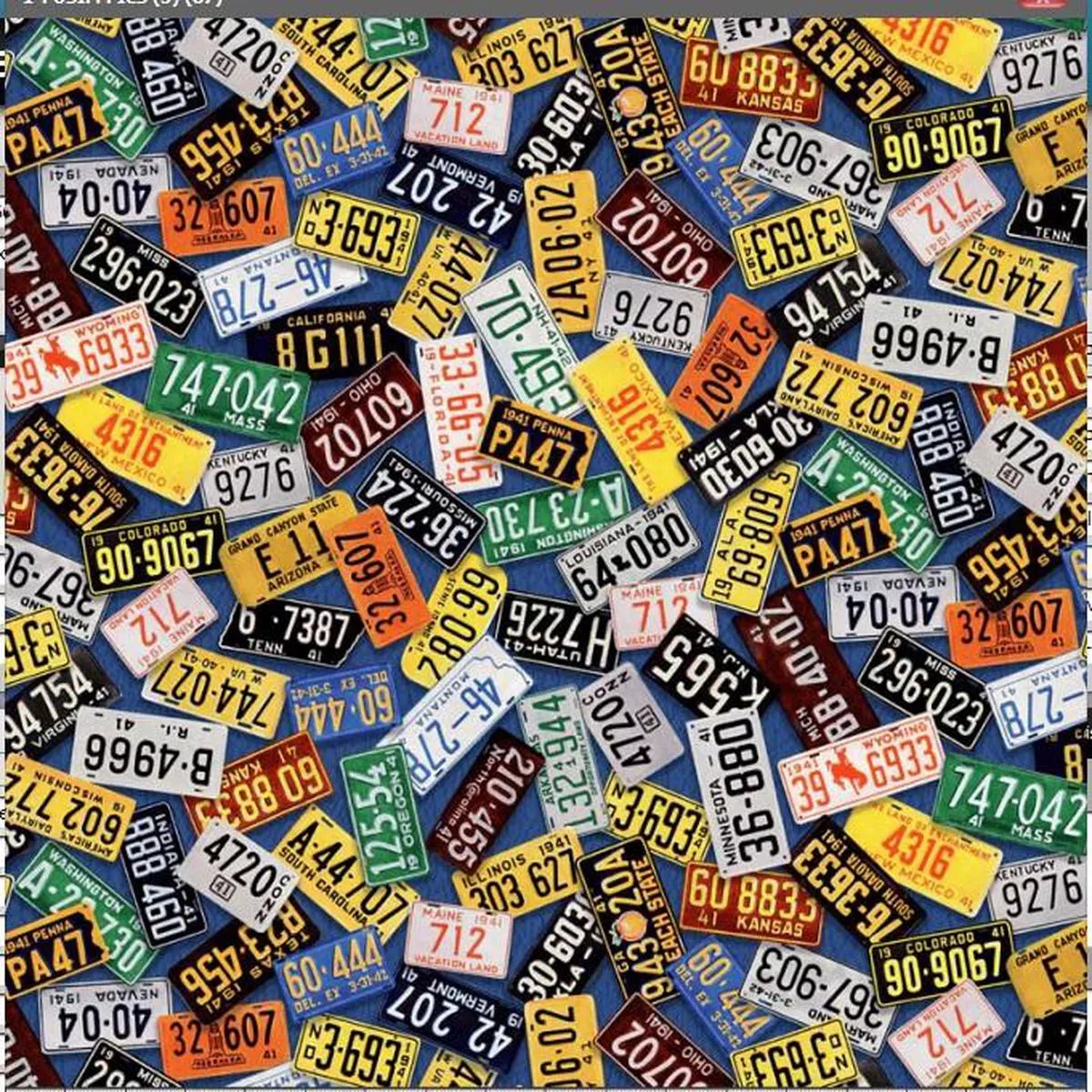 P&B Textiles Route 66 RCCO 6014 B