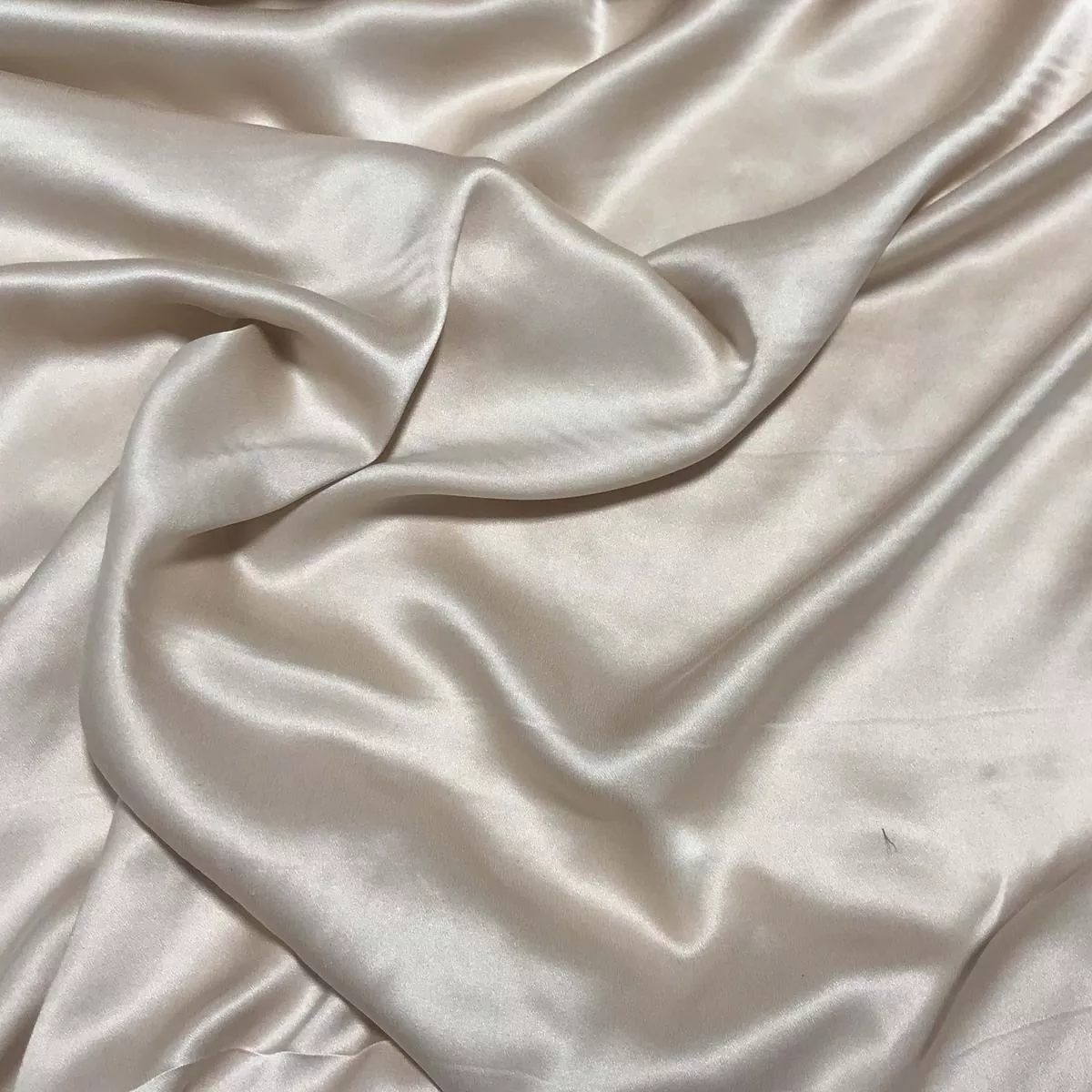 Pale Peach – Sandwashed Silk Charmeuse