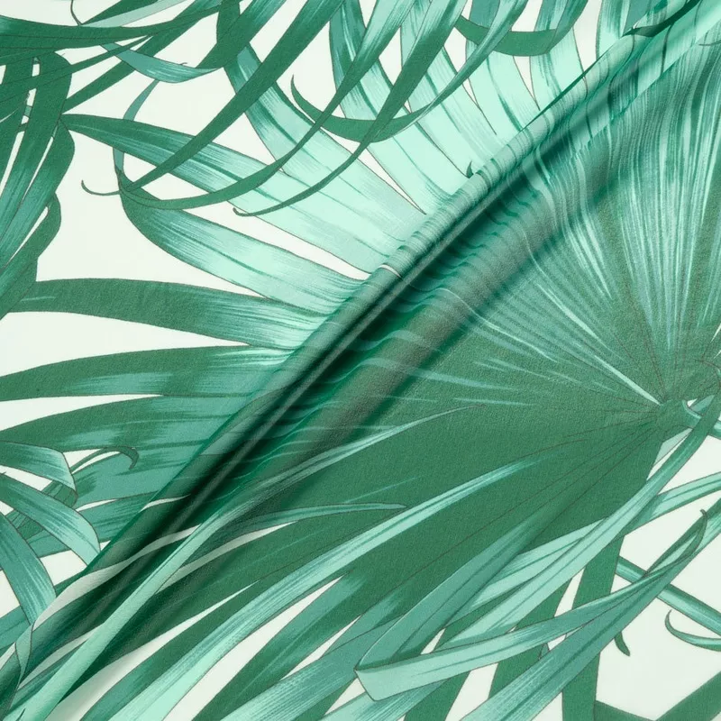 palm-leaf-printed-silk-georgette Palm Leaf Printed Silk Georgette