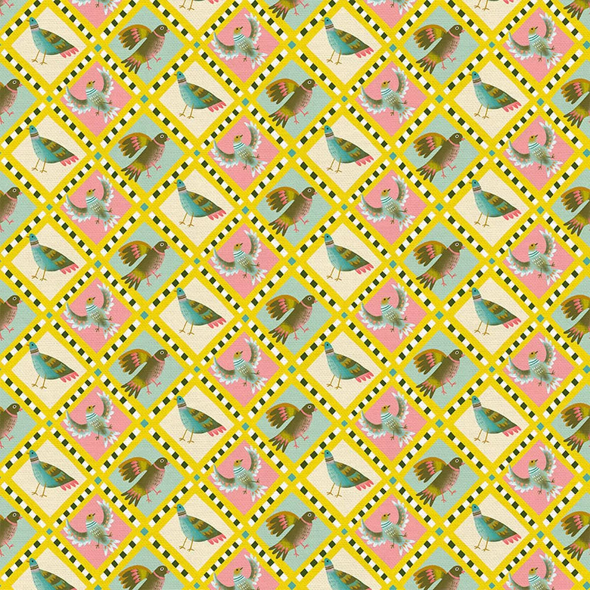 park-doves-quilting-cotton Park Doves – Quilting Cotton