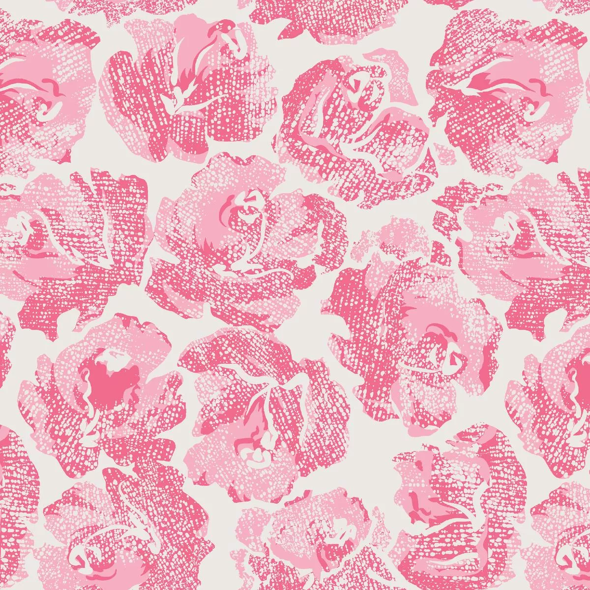 Passion Rose in Ruby Fabric
