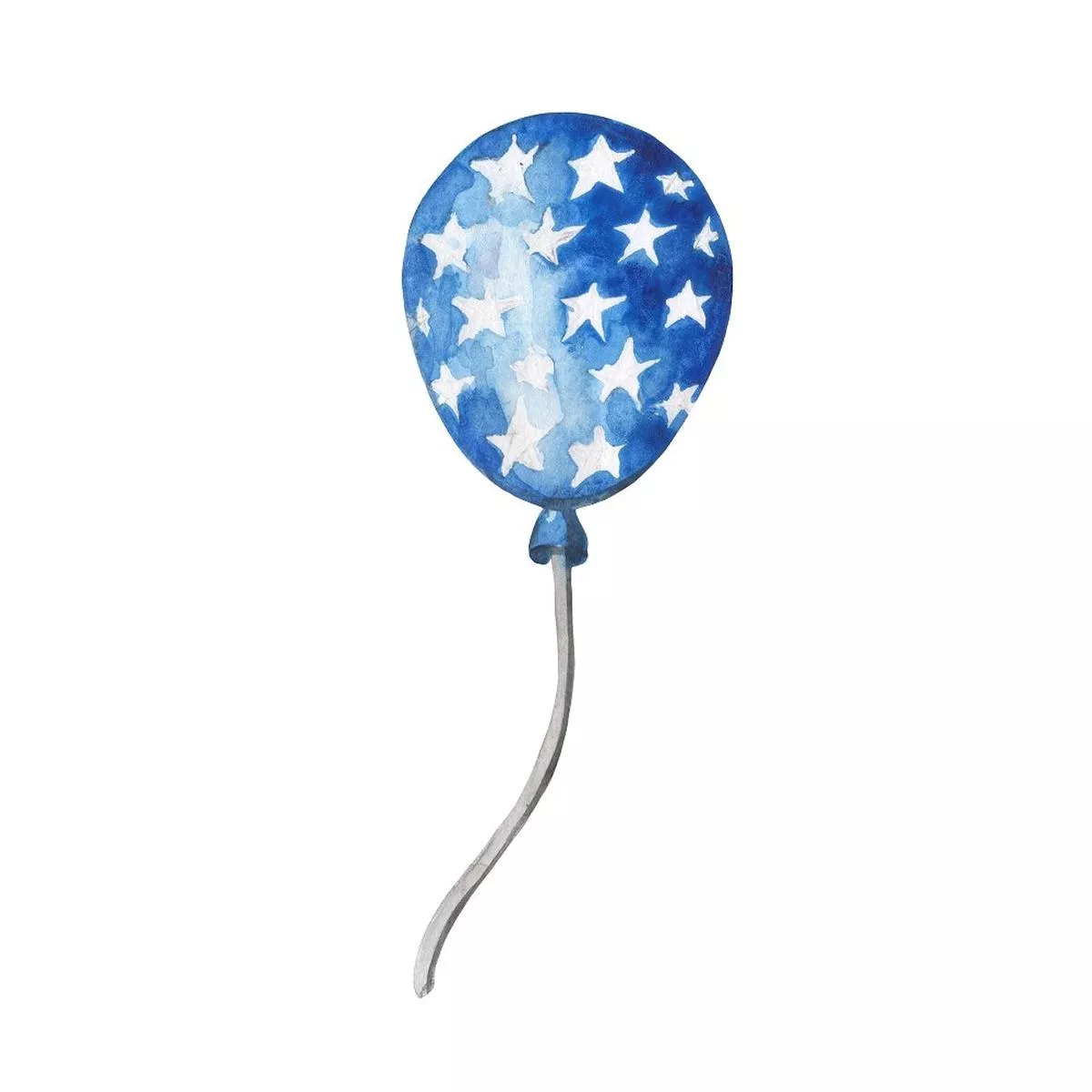 patriotic-stars-balloon-fabric-panel Patriotic Stars Balloon Fabric Panel
