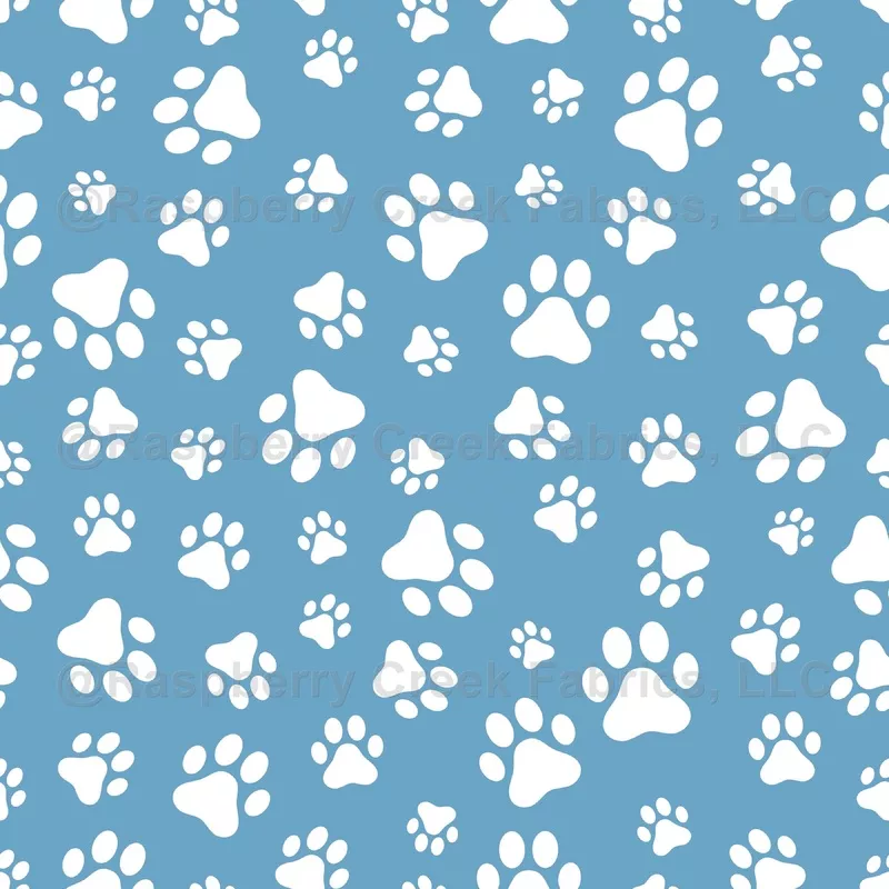 pattern-paws-white-paws-dog-paws-blue Pattern Of Paws, White Paws, Dog Paws, Blue