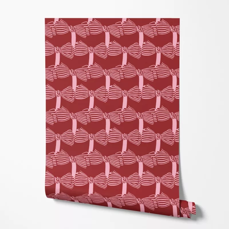 peggy-bow-on-crimson-wallpaper Peggy Bow on Crimson Wallpaper