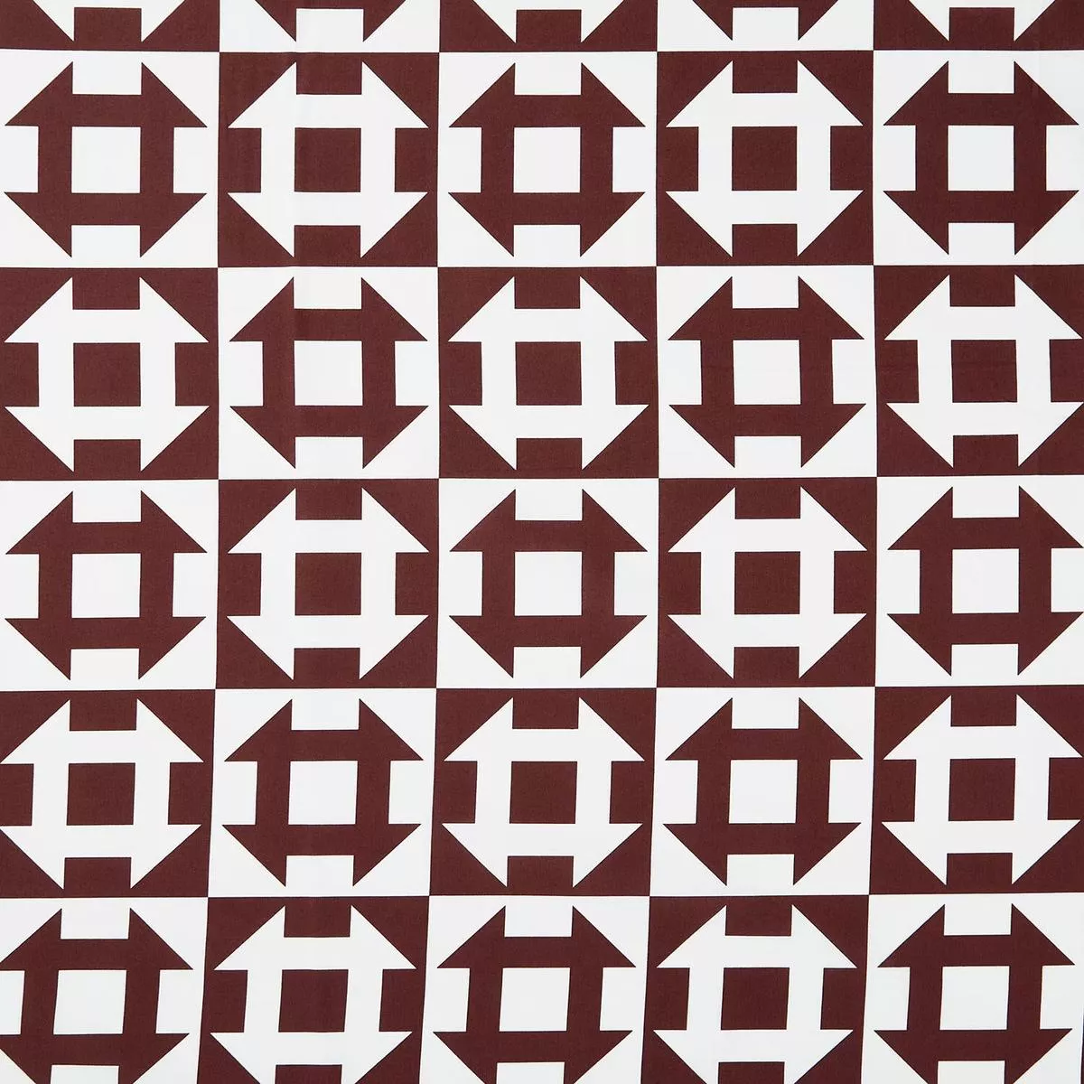 Perfect Points II – Churn Dash Chocolate Yardage